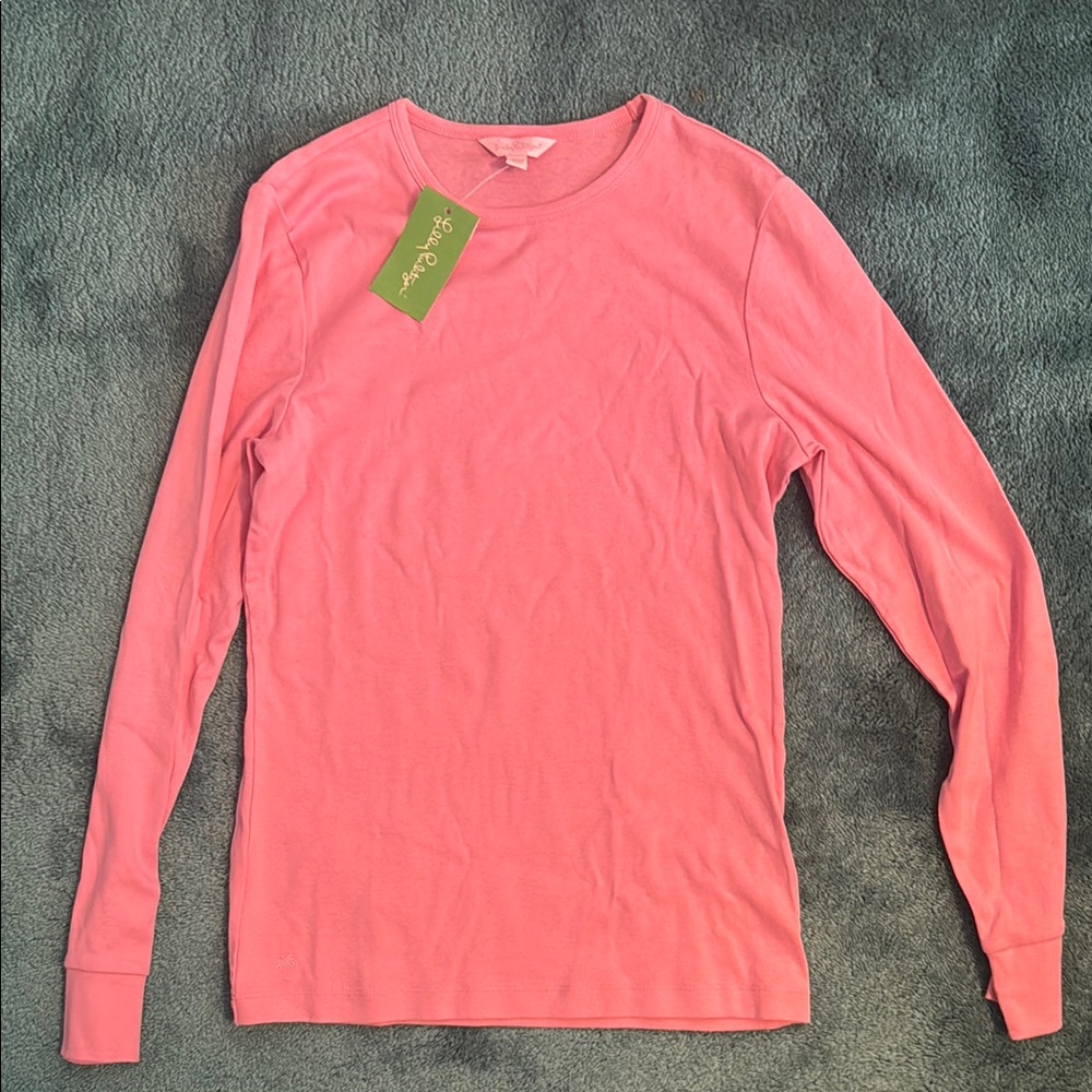Lily Pulitzer Pink Long Sleeve Shirt